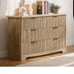 Oak Fluted Dresser