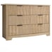Oak Fluted Dresser