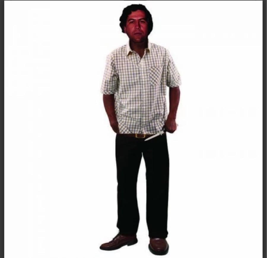 PABLO ESCOBAR LIFE SIZE CARDBOARD CUTOUT FREE SHIPPING!