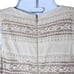 New Eliza J Cream Lace Crochet Tiered Maxi Long Dress Ivory Women’s Sz 6