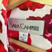 Sarah Campbell Poppy print sleevless A-line dress. Size 4. NWT.