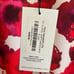 Sarah Campbell Poppy print sleevless A-line dress. Size 4. NWT.
