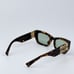 Miu Miu MU09WS 14L50O GLIMPSE BRAND NEW Sunglasses Honey Havana Green Rectangle