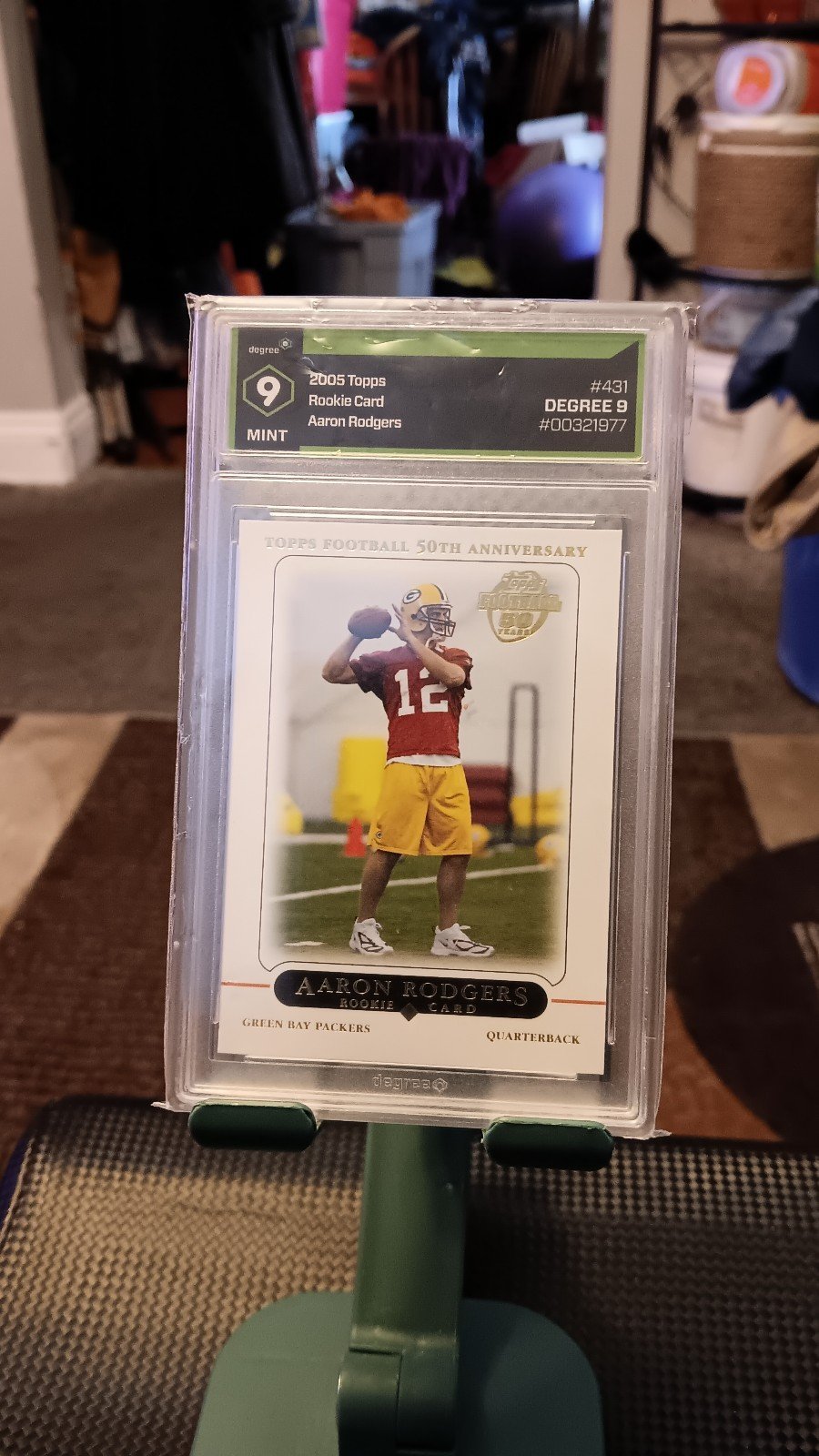Graded Aaron Rodgers rookie