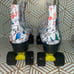 Graffiti/Scribble Quad Skates Rollerskate Rollerskates Artistic New LED RGB SZ41