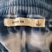 STRIVERS ROW TUPELO SHORTS Large Tie-dyed Blue Sweat French Terry