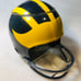 Vintage College Football Michigan Wolverines Helmet Chip And Dip Bowl USA Made