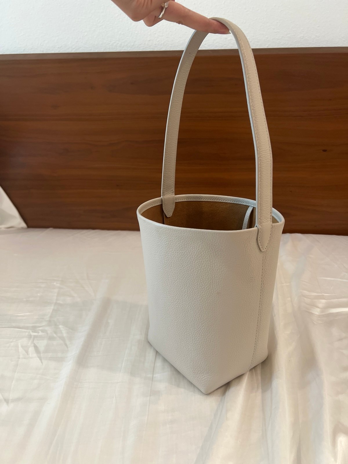 The Row style tote bag