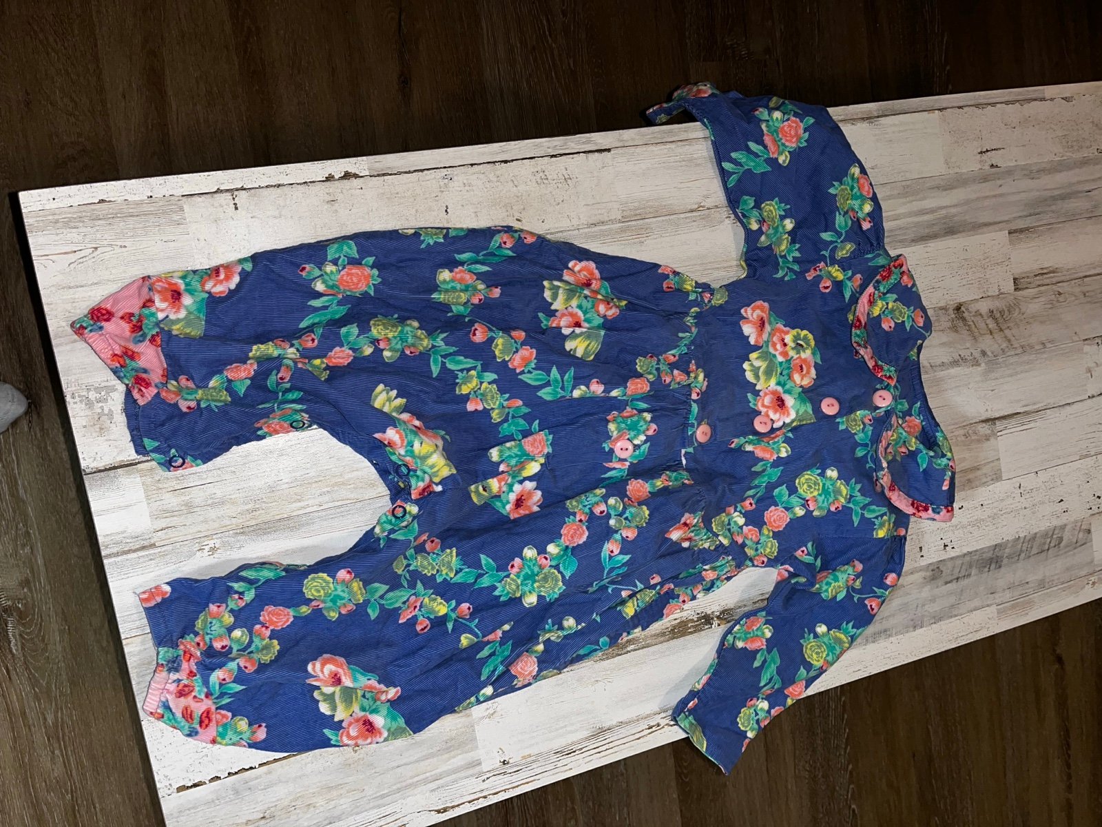 Vintage corduroy romper