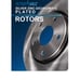 Toyota Prius Plug-In Lexus CT200h Drilled & Slotted Brake Rotors Cerami