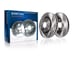 Toyota Prius Plug-In Lexus CT200h Drilled & Slotted Brake Rotors Cerami