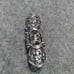 Statement Ring Full Finger Armor Ring Gothic Punk Rock Silver Tone