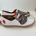 UIN Size 7 Slip On Shoes Canvas Ganesha Elephant