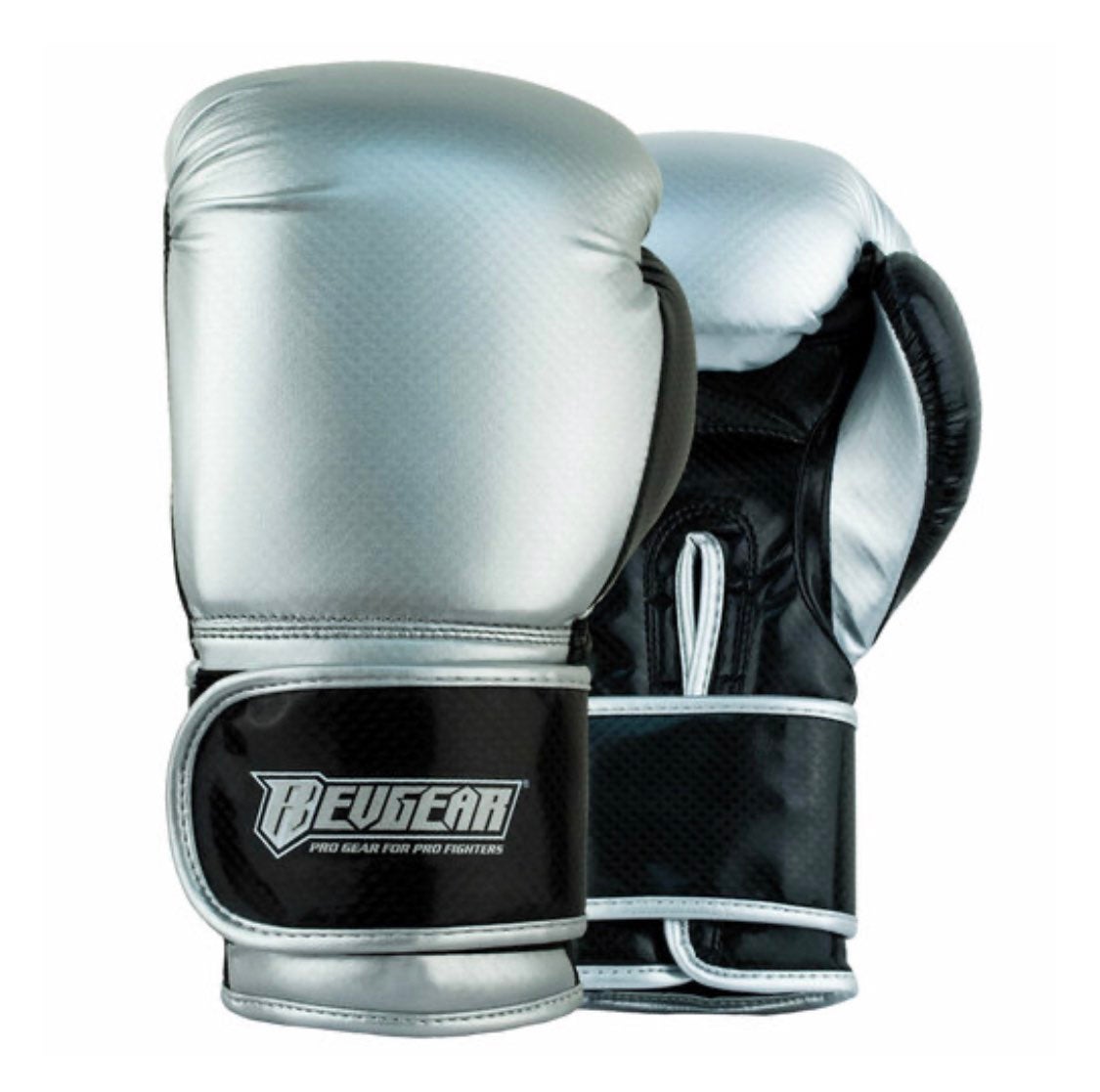 PINNACLE P2 BOXING GLOVES - SILVER/BLACK