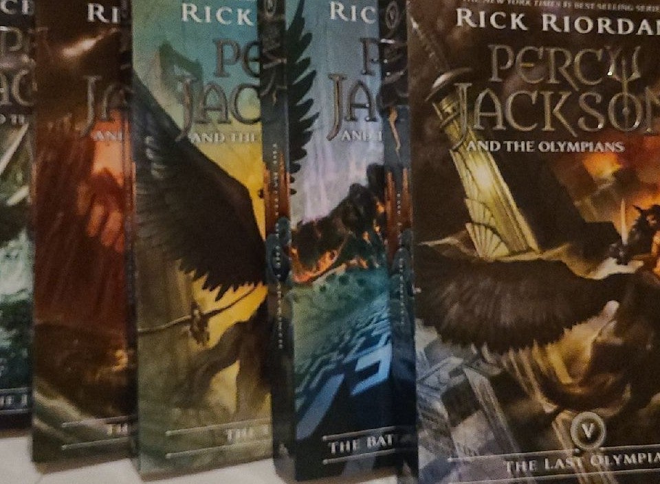 Complete set of Percy Jackson paperback books