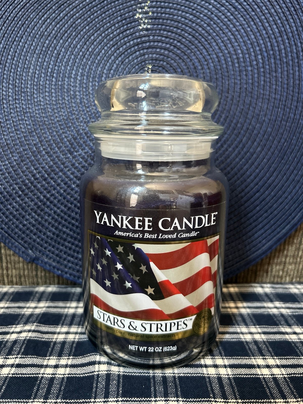 COLLECTOR EDITION - Yankee Candle Stars & Stripes Patriotic Set (2014) - RARE