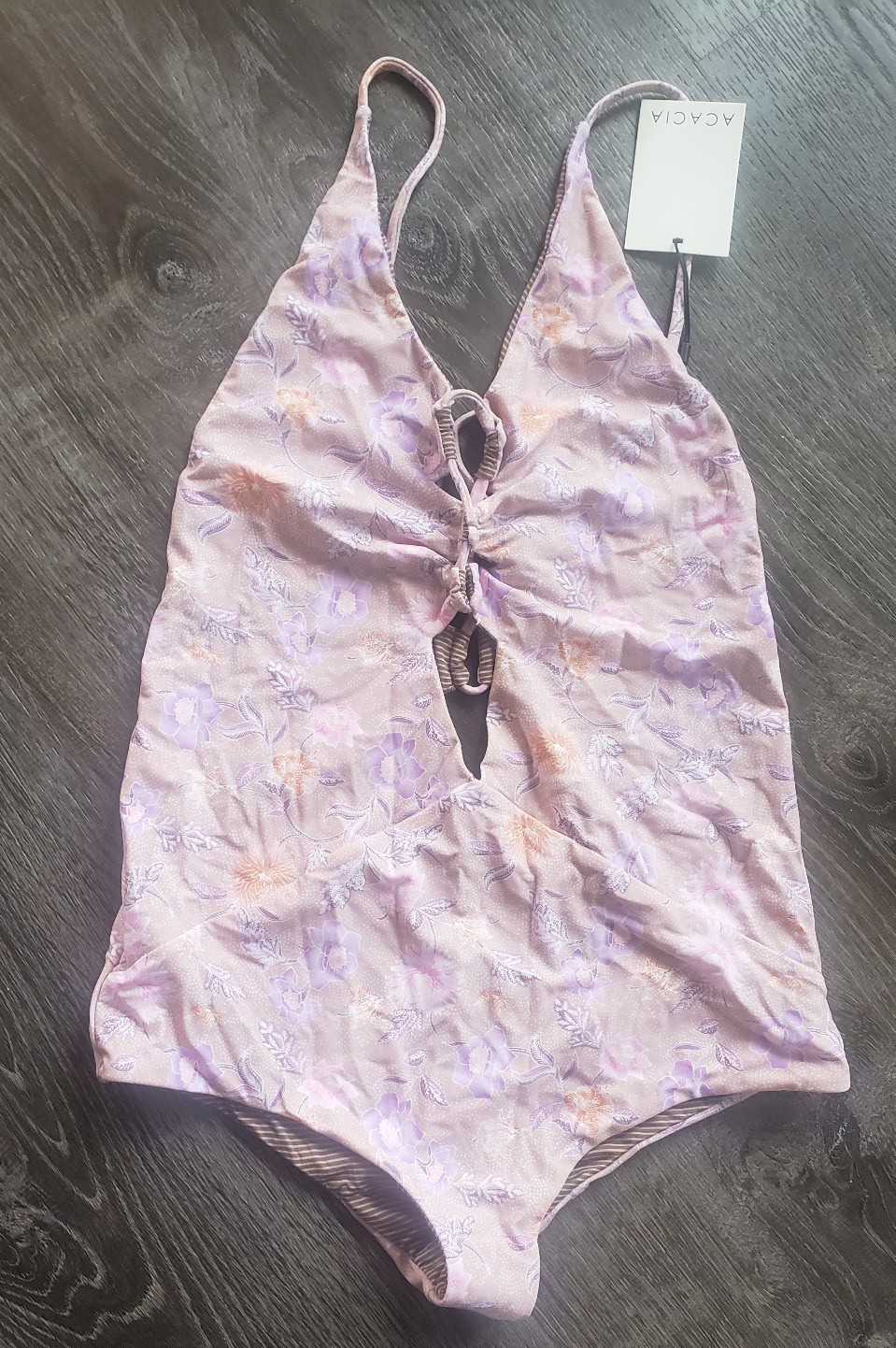 Acacia swimwear dahlia kokomo size m nwt