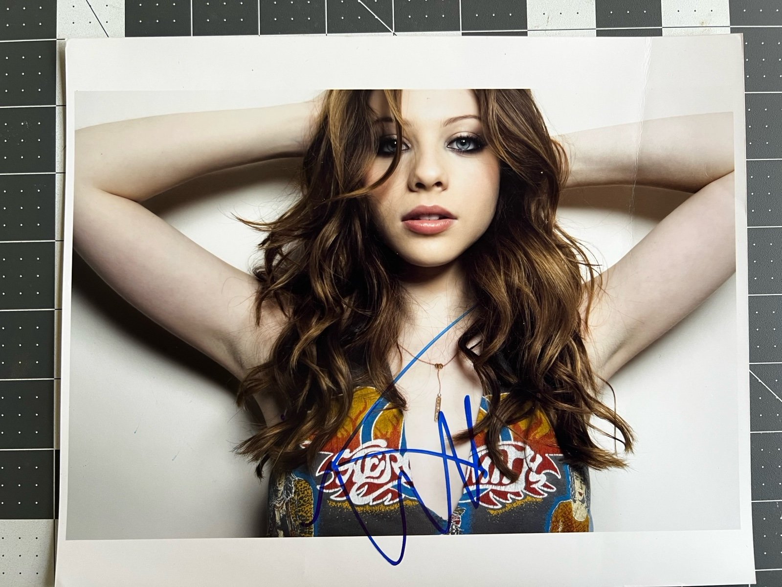 Michelle Tractenburg autographed photo