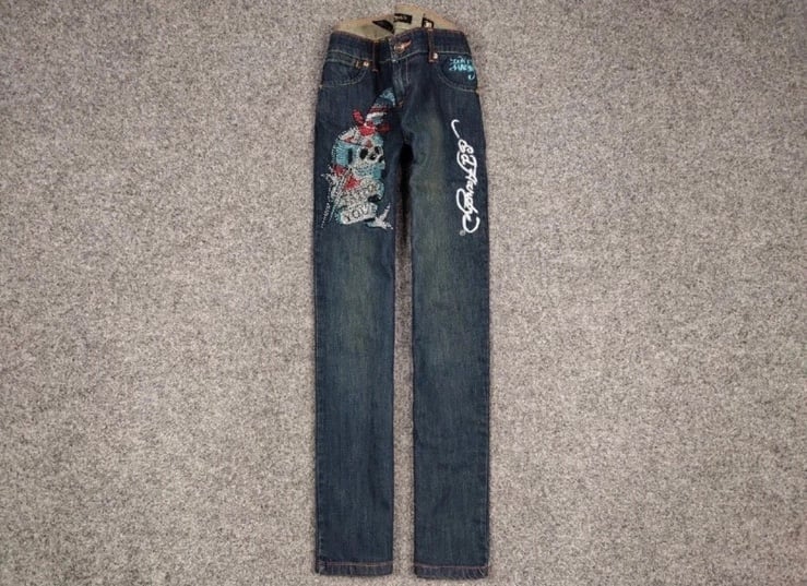 Ed Hardy by Christian Audigier Vintage Tattoo You Jeans