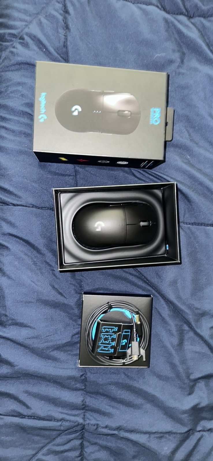 Logitech G PRO Wireless Optical Gaming Mouse with RGB Lighting
