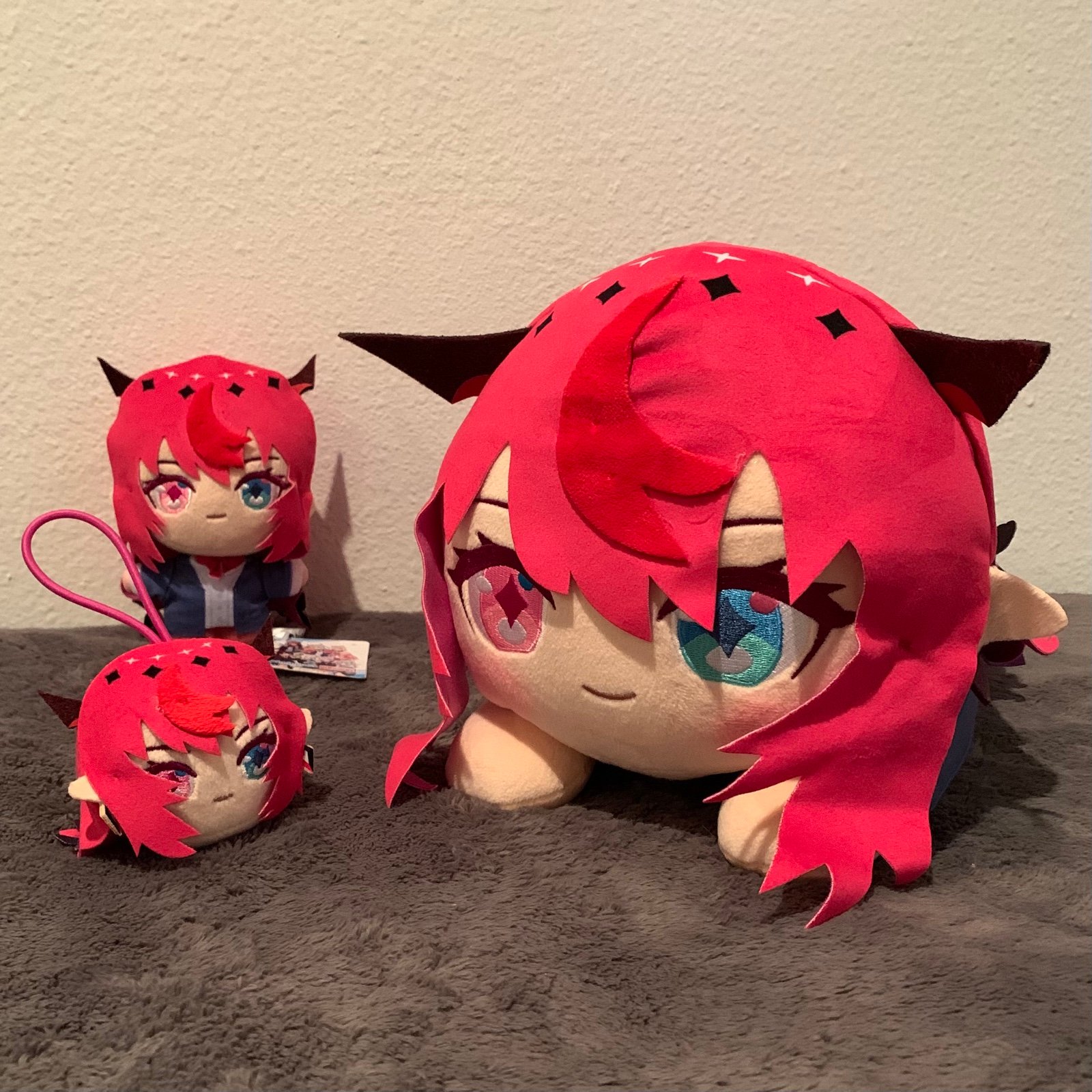 NWT IRyS Hololive Productions x Round 1 Plush toy bundle lot of 3