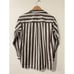 Frank & Eileen Joedy Boyfriend Button-Up Stripe Shirt Brown Stripe XXS