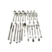 Oneida Community Fiesta Stainless Flatware Serving 25 Piece Silverplate, 1935