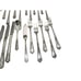 Oneida Community Fiesta Stainless Flatware Serving 25 Piece Silverplate, 1935