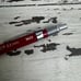 Vintage Koh-I-Noor Rapidomatic 0.3mm Red MECHANICAL DRAFTING PENCIL #5633 Sketch