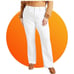 Talbots Wide Leg Jeans White Full Length Plus Petite Women’s 20W P New NWT 129