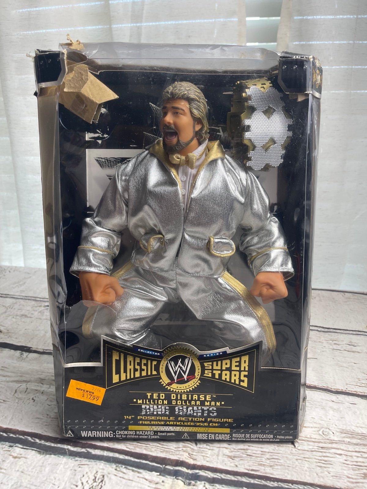 Jakks Pacific Classic Superstars Ring Giants “Ted Dibiase 14” Figure