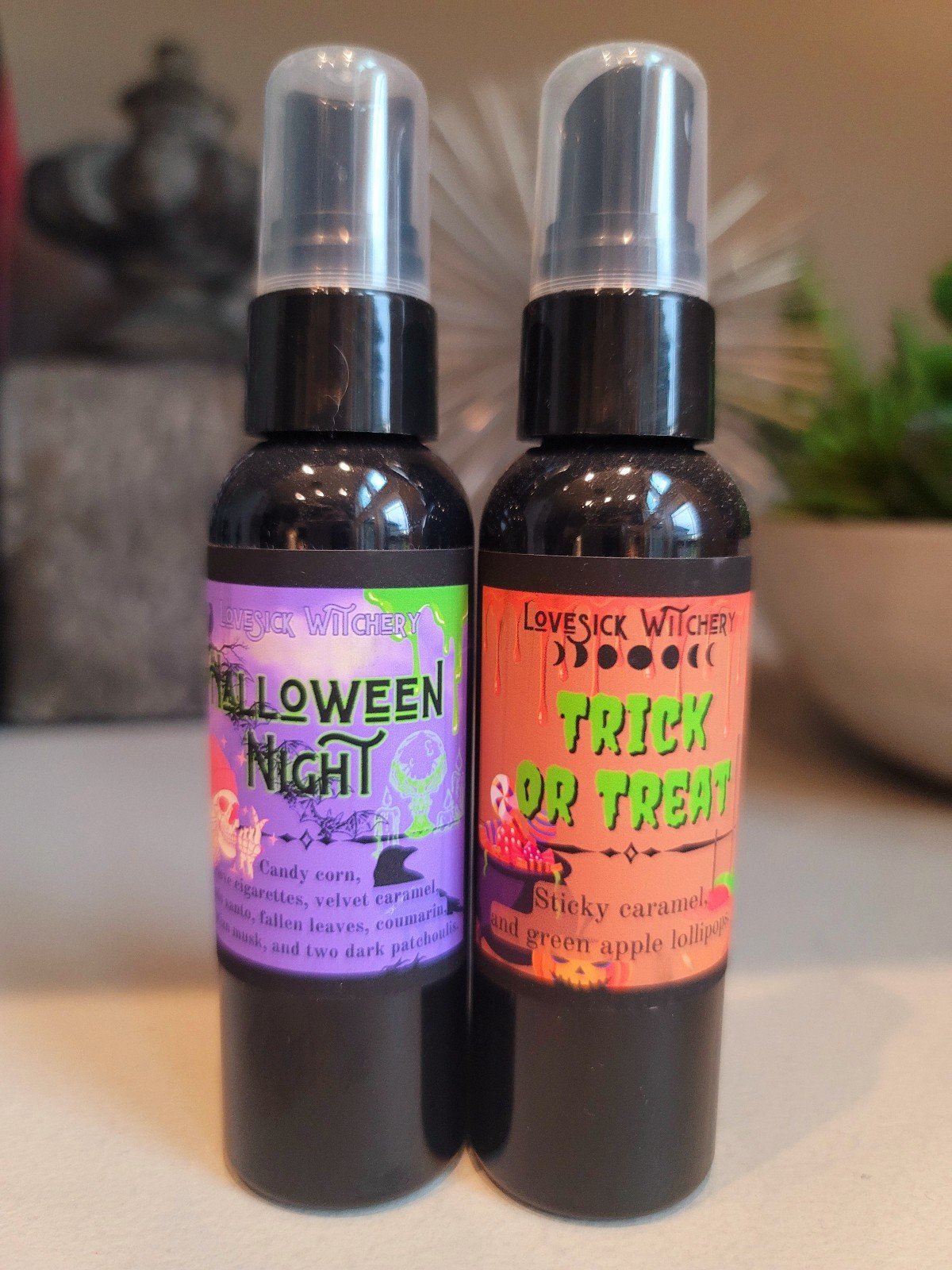 Lovesick Witchery Perfume Body Mists Halloween Night + Trick or Treat