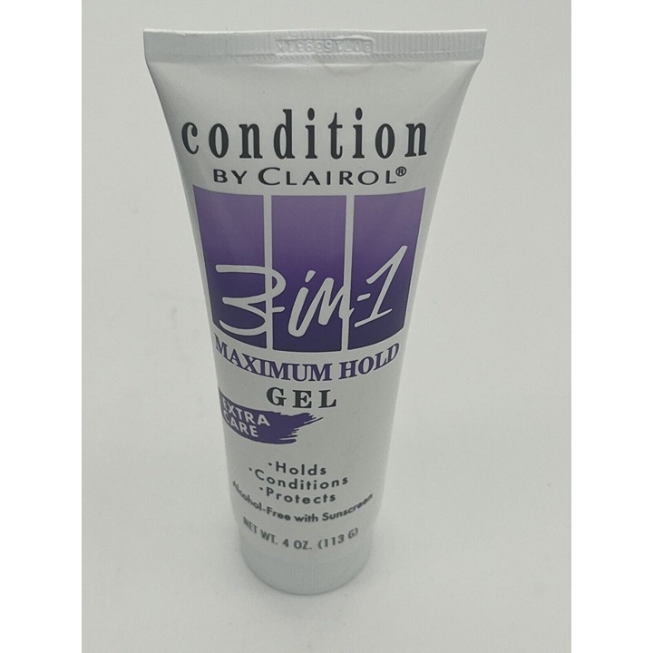 Condition by Clairol 3in1 Maximum Hold Gel Extra Care Net Wt 4 oz