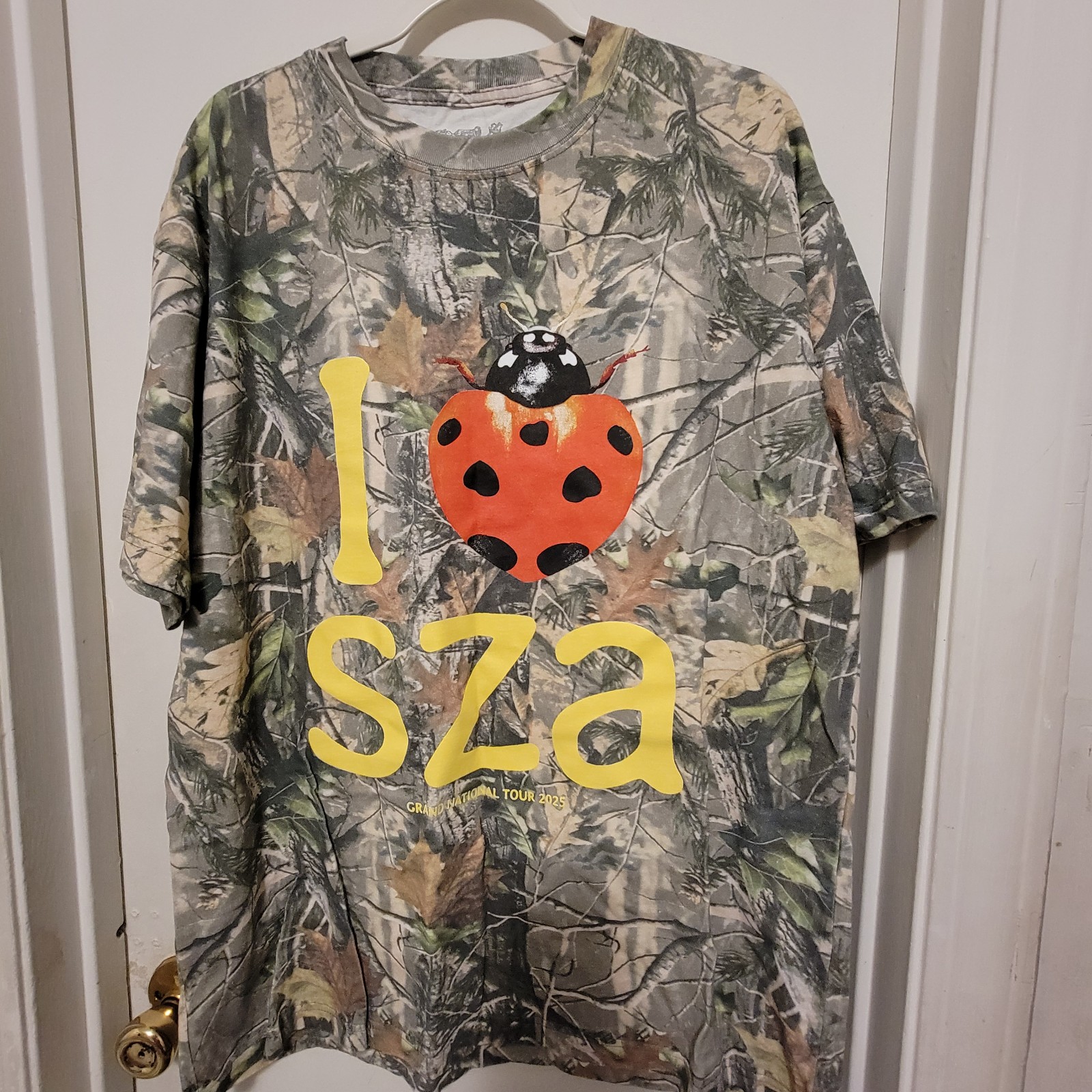 SZA Grand national tour merch tshirt