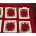 Afghan Handmade Vintage 3D Flower Granny Square Crochet Grandma Core 49 x 61