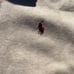 Polo Ralph Lauren 1/4 Zip Pullover Sweater Cream With Red/Burgundy Pony Size XXL