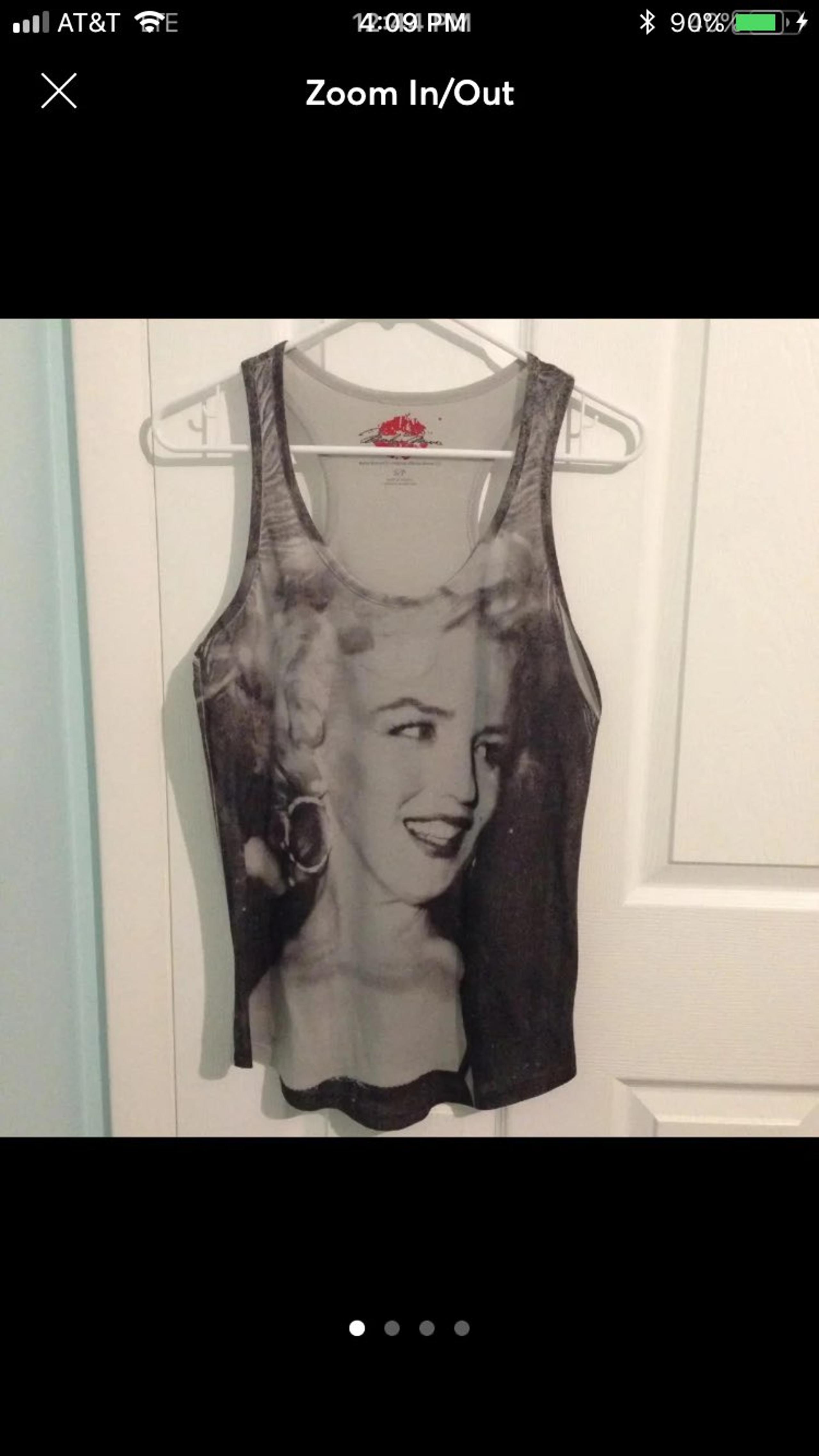 grey tank top - Marilyn Monroe