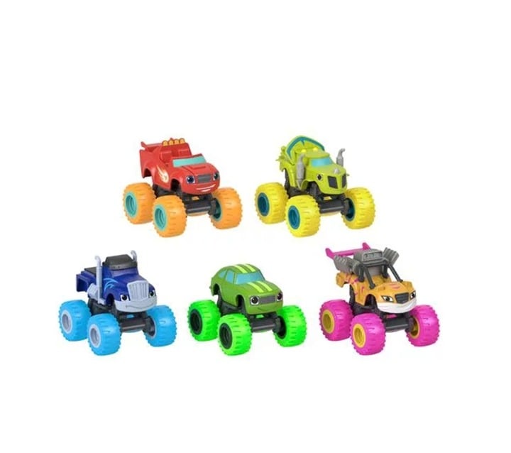 Fisher-Price Nickelodeon Blaze & The Monster Machines Neon Wheels 5-Pack
