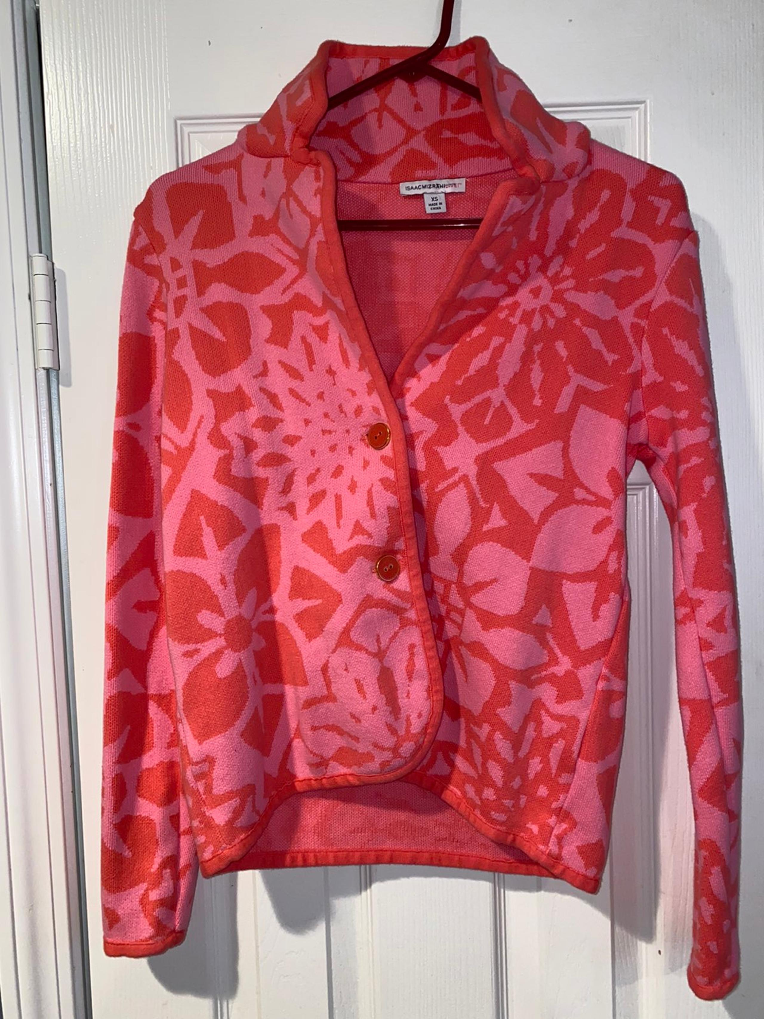 Pink Cardigan Sweater