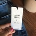 7 For All Mankind High Waist Bermuda Jean Shorts Size 24