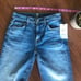 7 For All Mankind High Waist Bermuda Jean Shorts Size 24