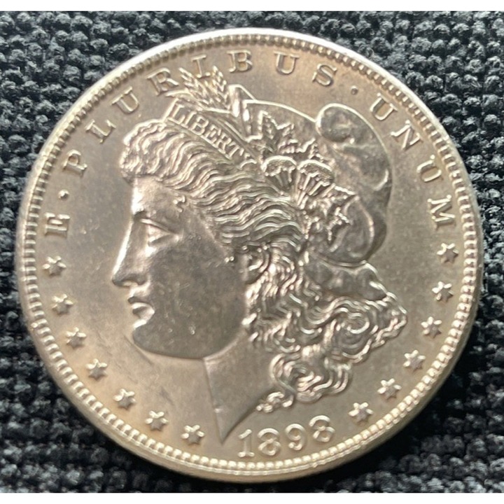 1898 O Morgan Silver Dollar BU GEM Blast White Great Luster Attractive