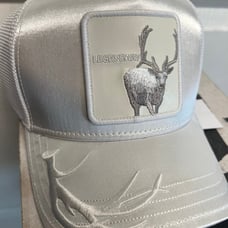 Goorin Bros. LEGENDARY BUCK extremely limited circ. Total Whiteout capsule.