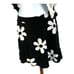 Flowers by Zoe girl's 2 piece out daisy tank top and black skirt size small 7/8