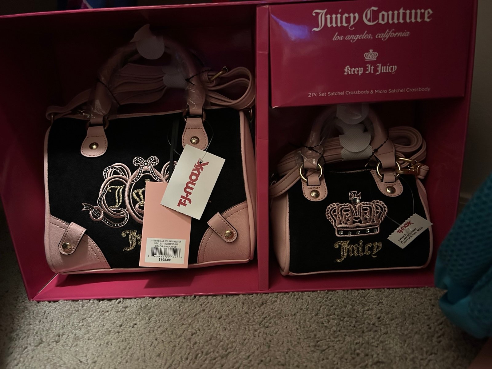 Juicy couture mommy and me 2 piece set