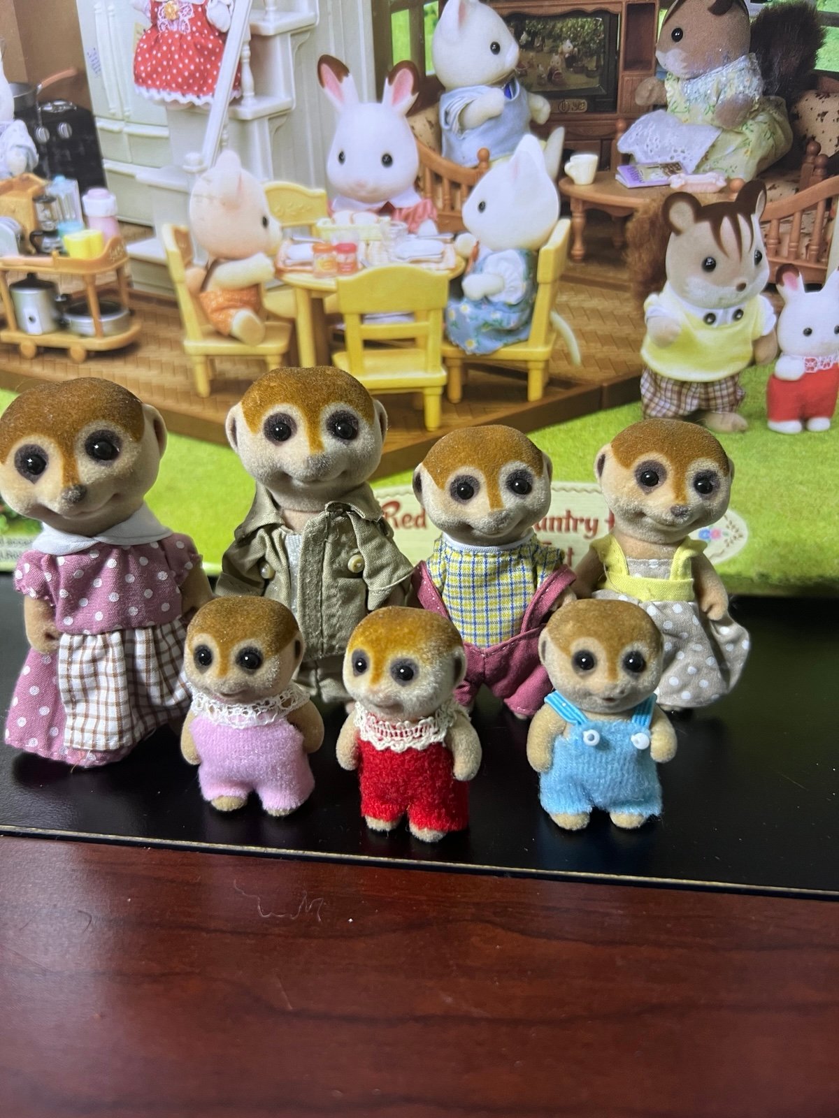 Calico Critters Sylvanian Families Spotter Meerkats