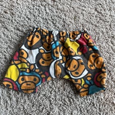 Bape reversable shorts