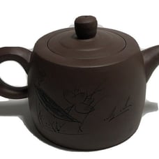 YIXING/ZISHA Carved Teapot