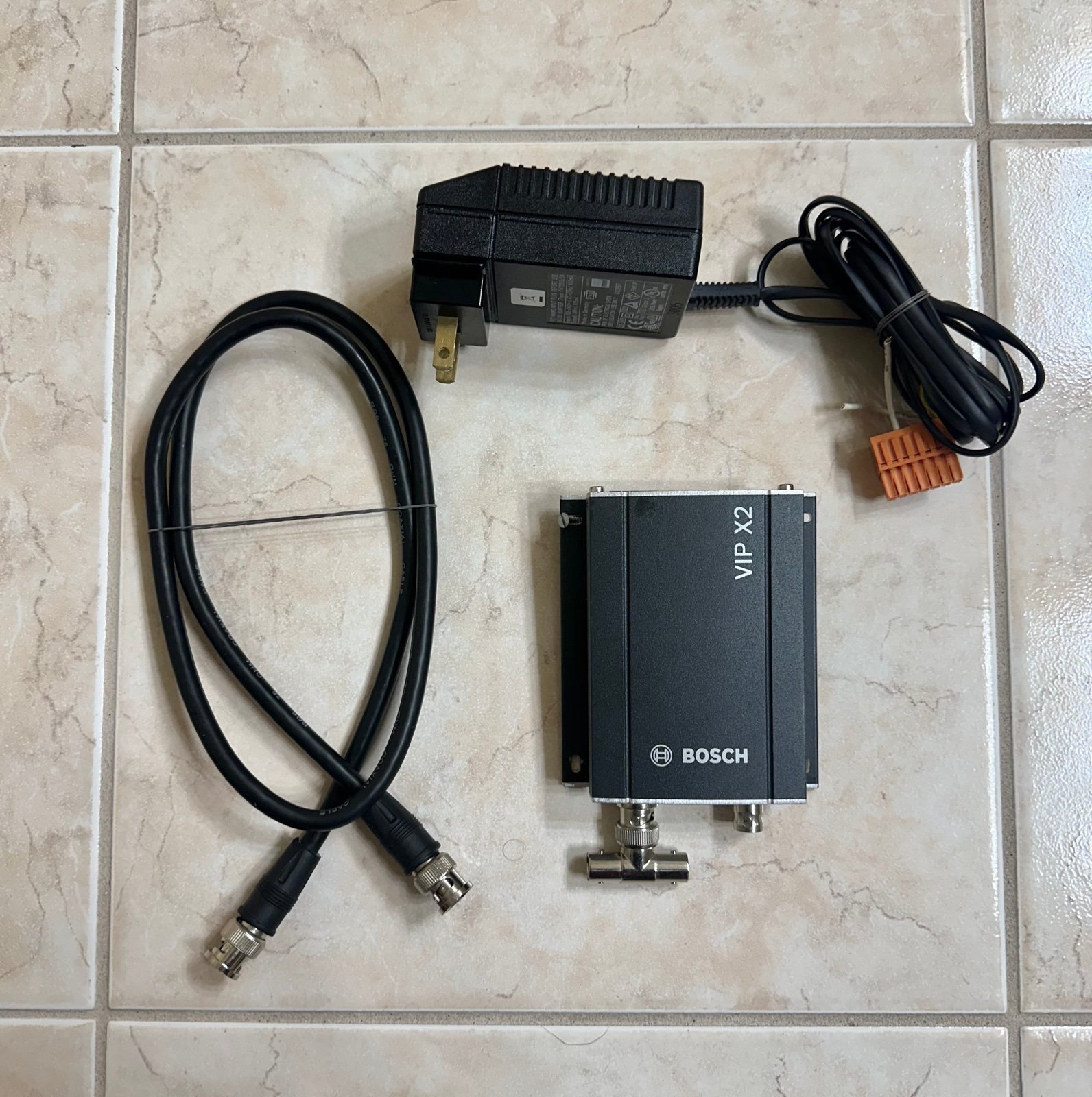 BOSCH VIP X2 Dual-channel Video Encoder Model w/Power Supply