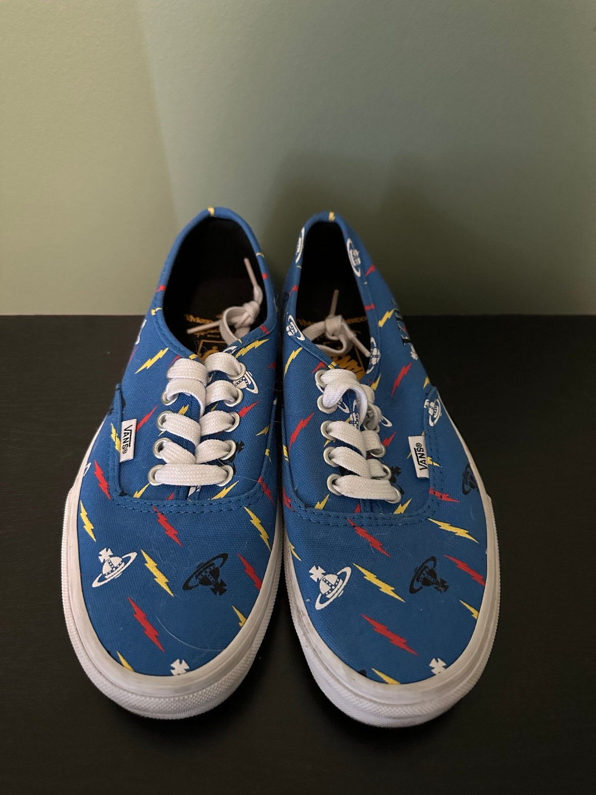 Vans Vivienne Westwood Anglomania Thunderbolt/True White Sneakers